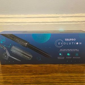 TIRIPRO Evolution Curling Iron - Black Mirror NIB
